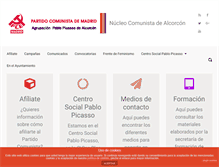 Tablet Screenshot of pcealcorcon.org